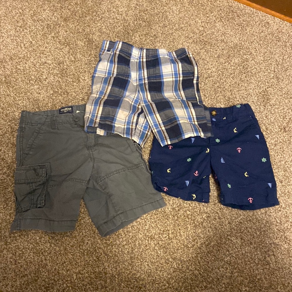 Blue shorts